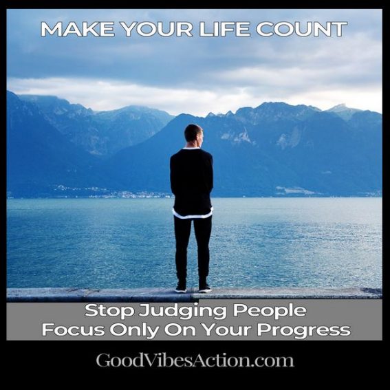 Life Count Remeber Make Your Life Count - Good Vibes Action